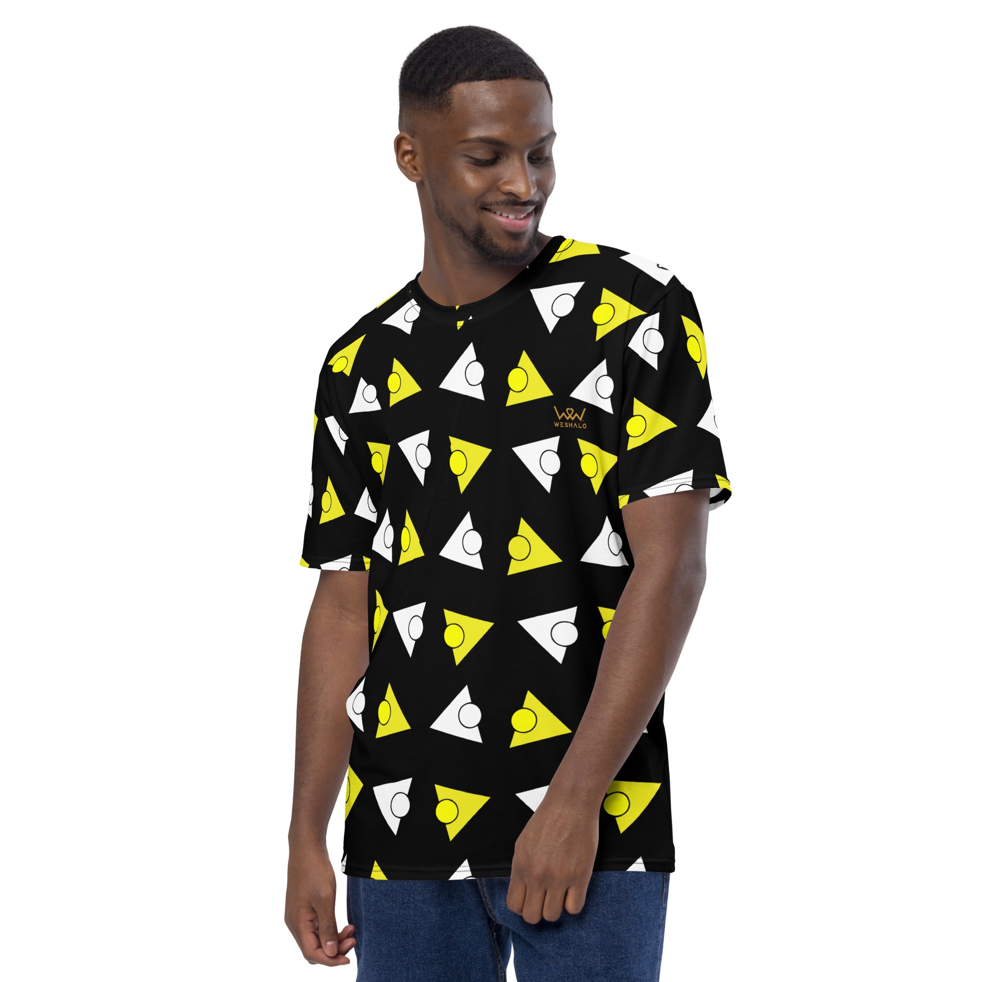 Men's T-shirt | The Tricircle Textile - Weshalo World 