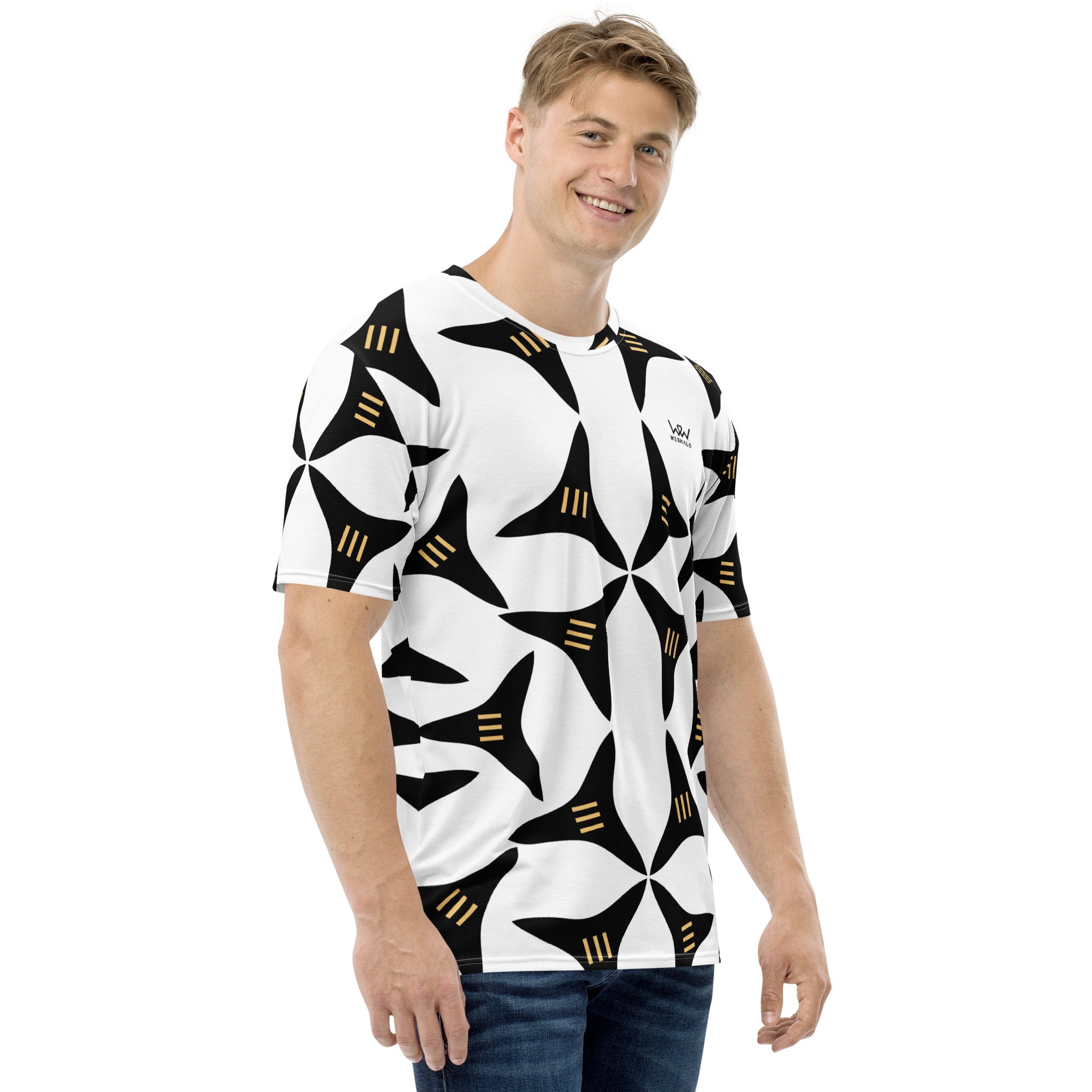 Men's T-shirt | The 3 Splitter Textile - Weshalo World 