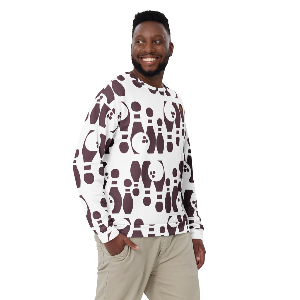 Unisex Sweatshirt | The Bowling Bowls Textile - Weshalo World 