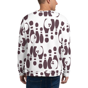 Unisex Sweatshirt | The Bowling Bowls Textile - Weshalo World 